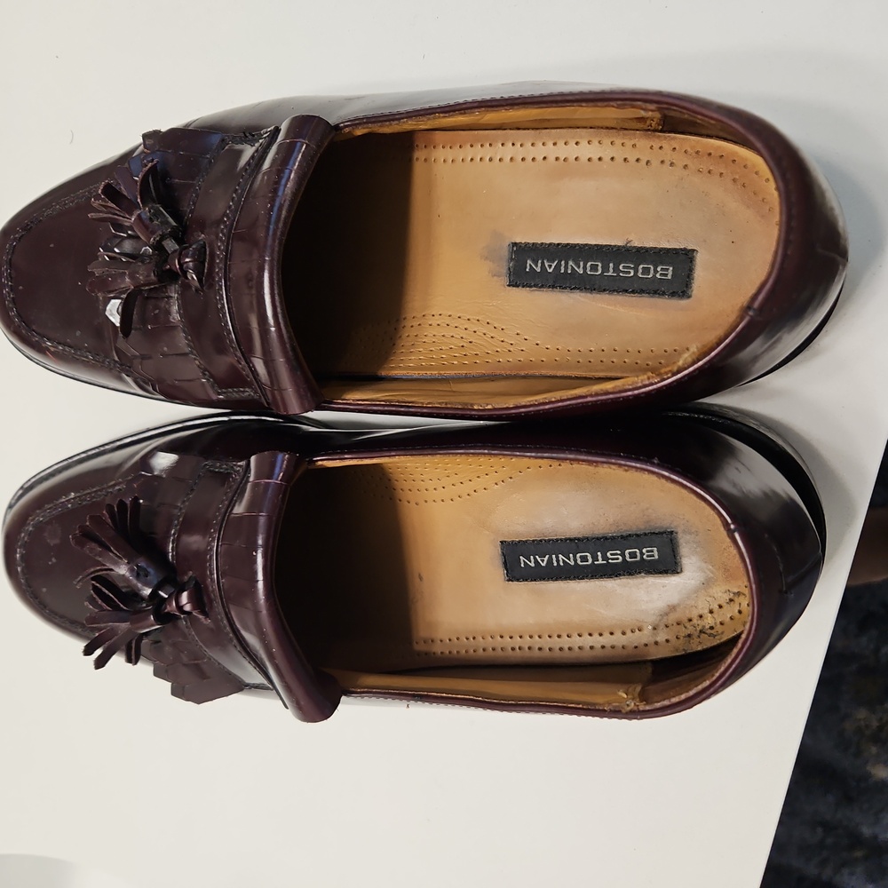Bostonian Classics First Flex Tassel Wing Tip Mens Loafer size 9 Shoe50,00 $US